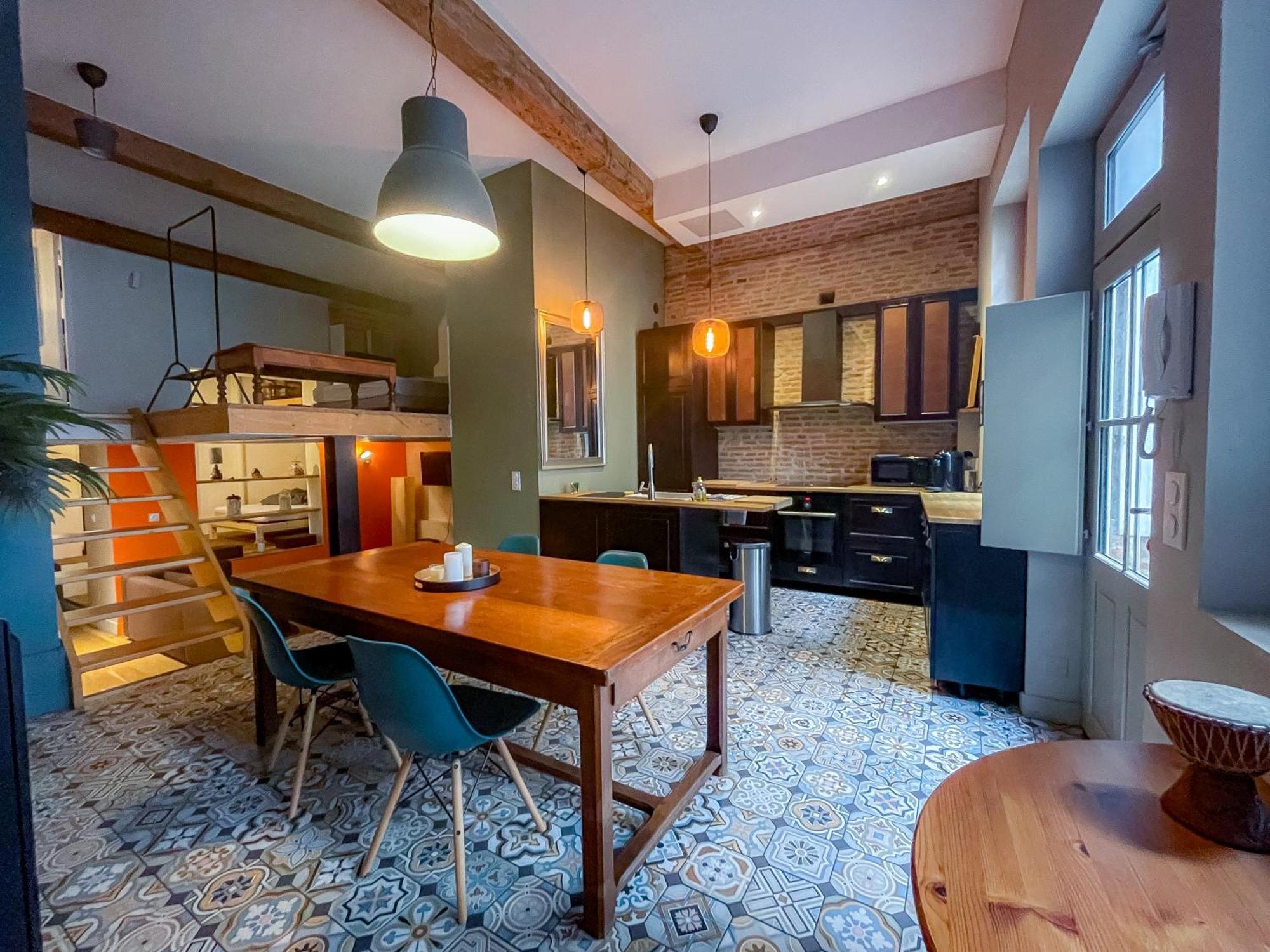 טולוז Hiding Place - Loft Toulousain Unique מראה חיצוני תמונה